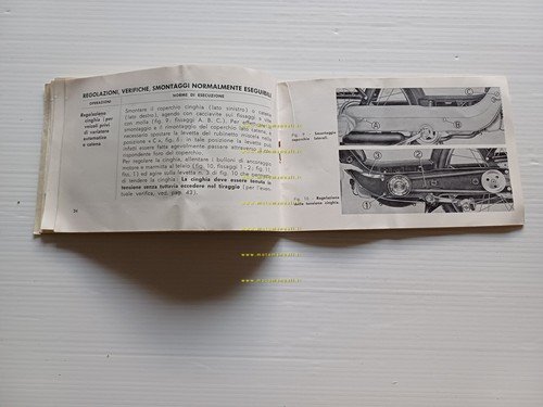 Piaggio Ciao - Boxer 1971 manuale uso manutenzione libretto istruzioni …