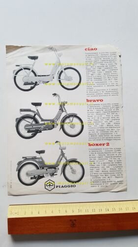 Piaggio Ciao - Boxer 2 - Bravo 50 1975 Polaroid …