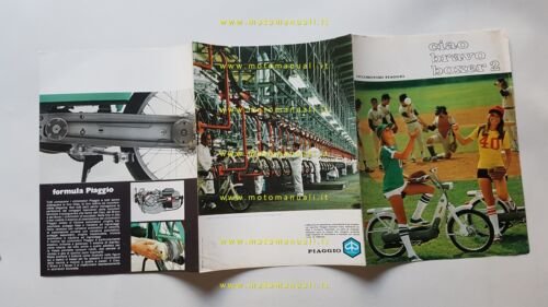 Piaggio Ciao - Boxer 2 - Bravo 50 1976 depliant …