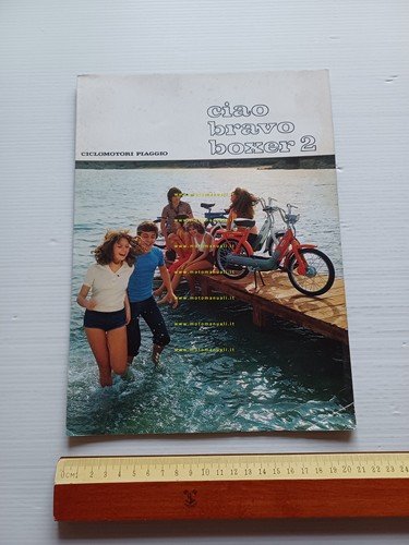 Piaggio Ciao - Boxer 2 - Bravo 50 1977 depliant …