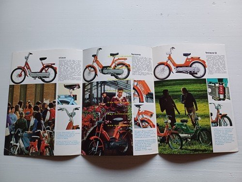 Piaggio Ciao - Boxer 2 - Bravo 50 1977 depliant …