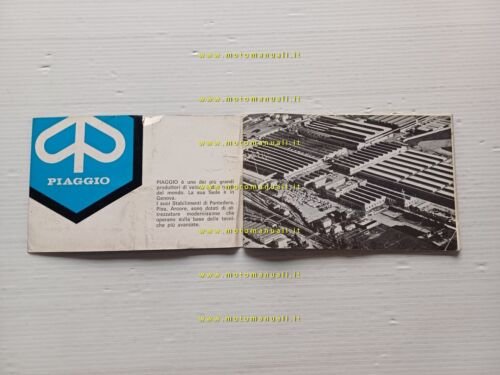 Piaggio Ciao 50 -Bravo -Boxer 2 1978 manuale uso manutenzione …