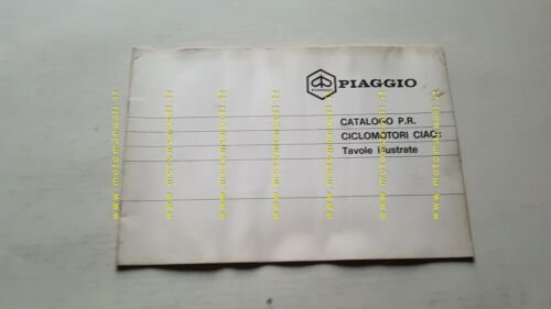 Piaggio Ciao 50 1984 catalogo ricambi in tavole originale spare …