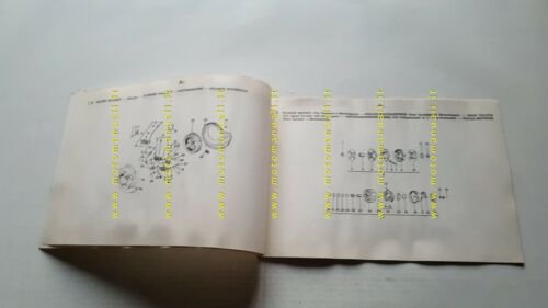 Piaggio Ciao 50 1984 catalogo ricambi in tavole originale spare …