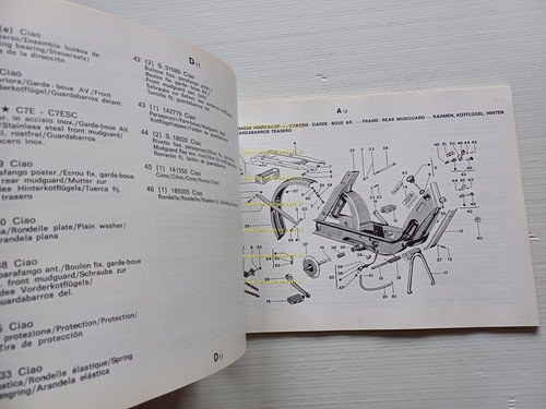 Piaggio Ciao 50 P - PV - PX - PXV …