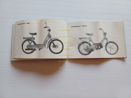 Piaggio Ciao Bravo Si 50 1983 manuale uso manutenzione libretto …