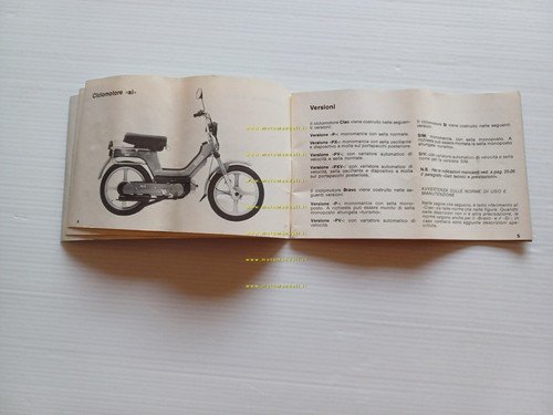 Piaggio Ciao Bravo Si 50 1983 manuale uso manutenzione libretto …