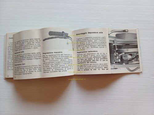 Piaggio Ciao Bravo Si 50 1983 manuale uso manutenzione libretto …