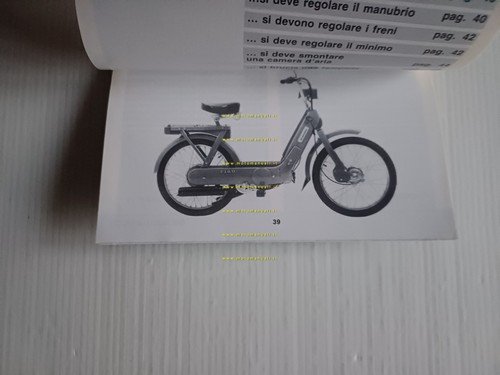 Piaggio Ciao Bravo Si 50 1991 manuale uso manutenzione libretto …