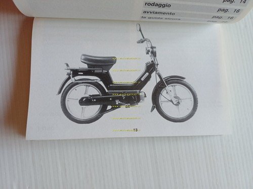 Piaggio Ciao Bravo Si 50 1991 manuale uso manutenzione libretto …