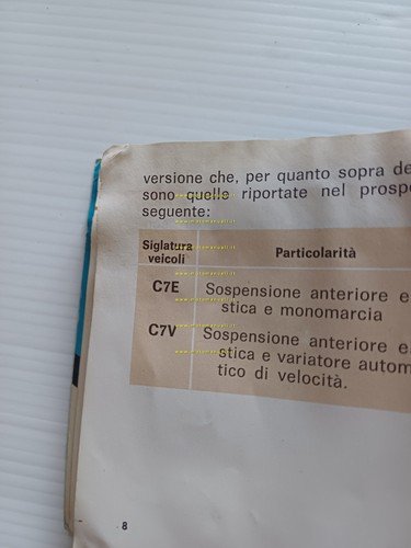Piaggio Ciao C7E-V Bravo EEM1T-V Boxer 2 BMT1T-V manuale uso …