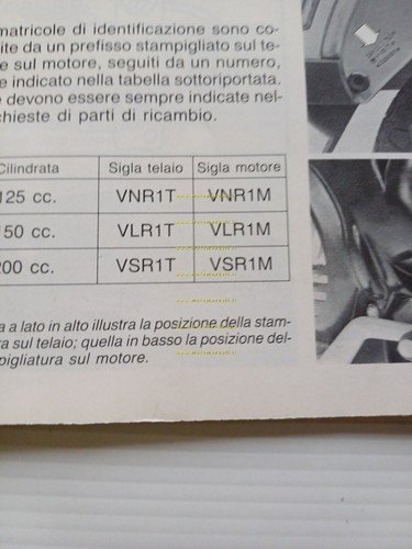 Piaggio Cosa 125 150 200 1a serie manuale uso manutenzione …