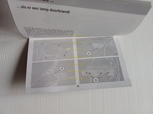 Piaggio Free 1999 manuale uso manutenzione originale TESTO OLANDESE