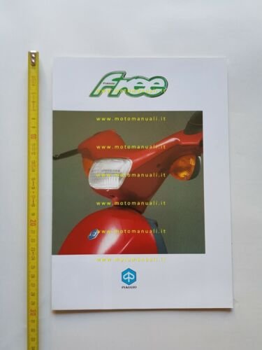 Piaggio Free 50 1992 depliant originale italiano