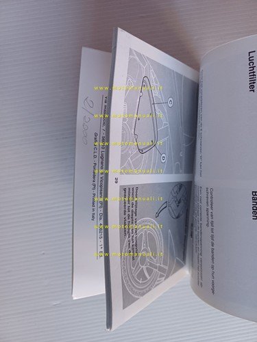 Piaggio Free 50 2000 manuale uso manutenzione libretto originale testo …