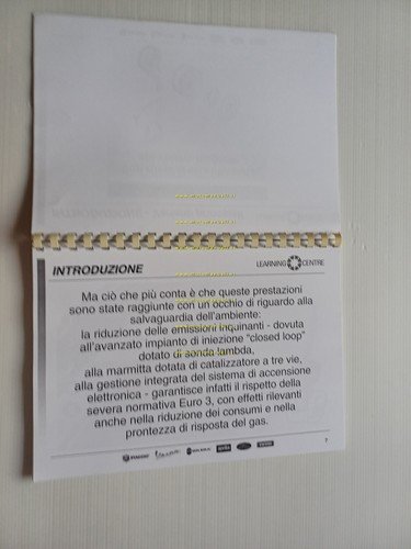 Piaggio Gilera Motore 492 Master Corso formazione ITALIANO manuale officina