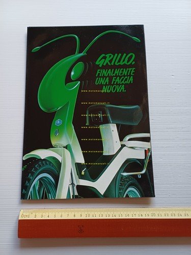 Piaggio Grillo 50 depliant italiano originale