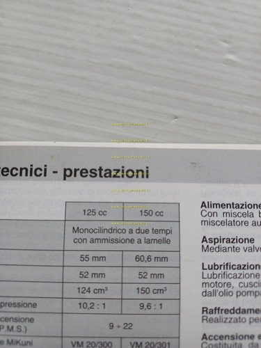 Piaggio Hexagon 125 - 150 1994 manuale uso manutenzione italiano …