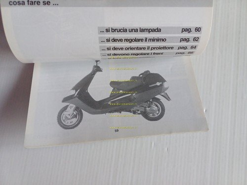 Piaggio Hexagon 125 - 150 1994 manuale uso manutenzione italiano …
