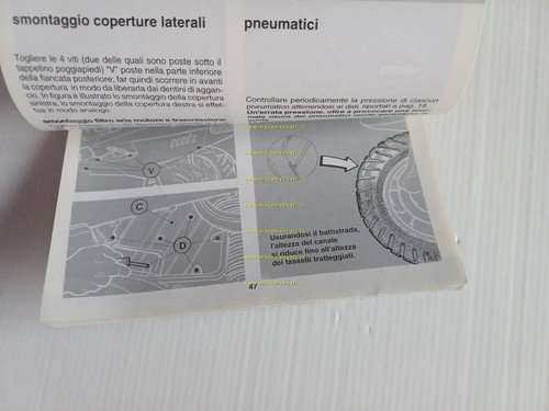 Piaggio Hexagon 125 - 150 1994 manuale uso manutenzione italiano …