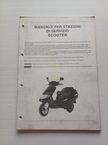 Piaggio Hexagon 125 - 150 manuale officina riparazione originale