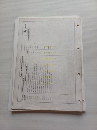 Piaggio Hexagon 125 - 150 manuale officina riparazione originale