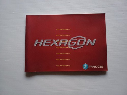 Piaggio Hexagon 125 - 200 2T manuale uso manutenzione libretto …