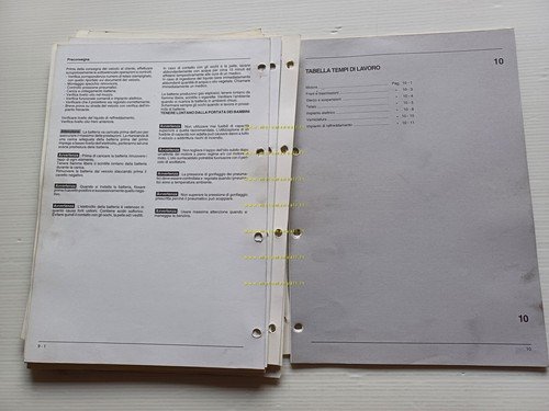 Piaggio Hexagon 125 150 1994 manuale officina originale