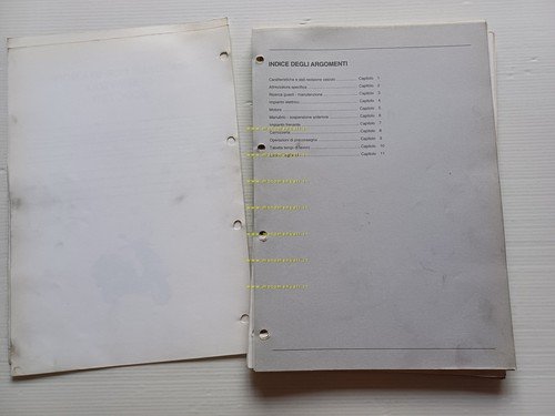 Piaggio Hexagon 125 150 1994 manuale officina originale