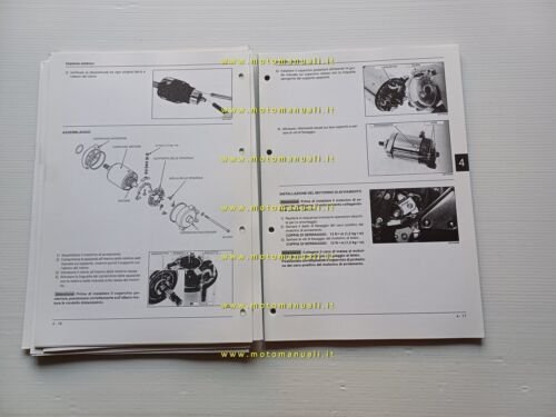 Piaggio Hexagon GT 250 1998 manuale officina TELAIO originale