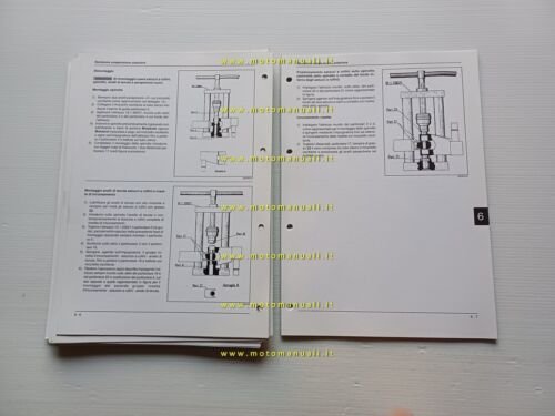 Piaggio Hexagon GT 250 1998 manuale officina TELAIO originale