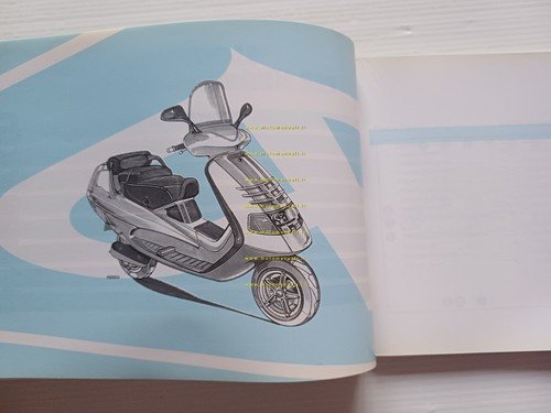 Piaggio Hexagon GT 250 manuale uso manutenzione libretto istruzioni originale