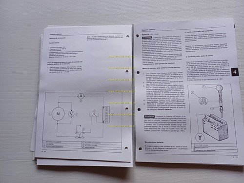 Piaggio Hexagon LX4 125 1999 manuale officina TELAIO originale