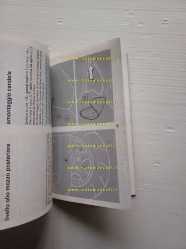 Piaggio Hexagon manuale uso manutenzione libretto originale scooter