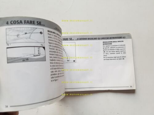Piaggio Liberty 125 1999 manuale uso manutenzione libretto originale