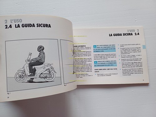 Piaggio Liberty 125 4T manuale uso manutenzione libretto originale n.578289