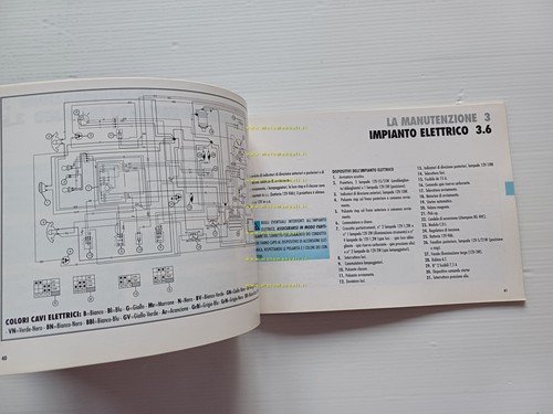 Piaggio Liberty 125 4T manuale uso manutenzione libretto originale n.578528