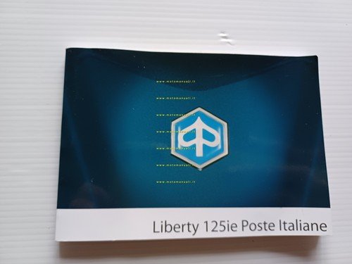 Piaggio Liberty 125 ie Poste Italiane 2012 manuale uso manutenzione …