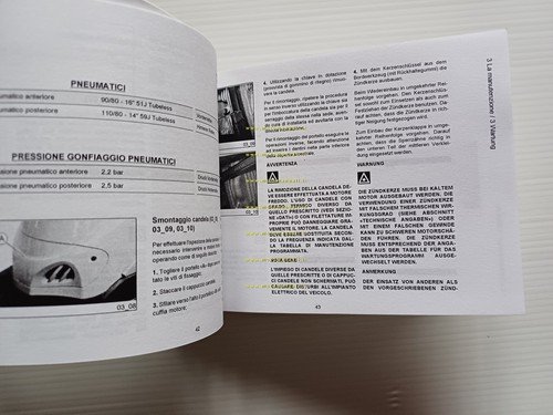 Piaggio Liberty 125 ie Poste Italiane 2012 manuale uso manutenzione …