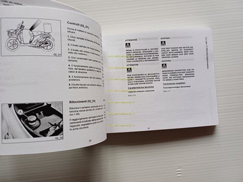 Piaggio Liberty 125 ie Poste Italiane 2012 manuale uso manutenzione …