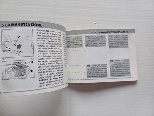 Piaggio Liberty 150 2000 manuale uso manutenzione italiano originale