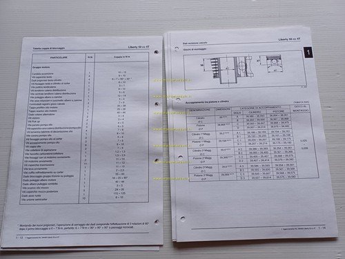 Piaggio Liberty 50 2T - 50 4T 2001 AGGIORNAMENTO manuale …