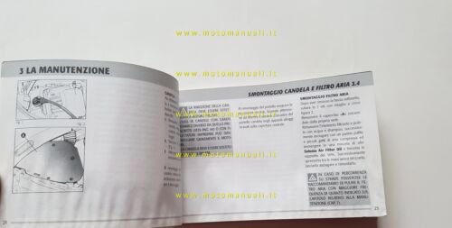 PIAGGIO LIBERTY 50 4T 2000 manuale uso manutenzione ITALIANO originale