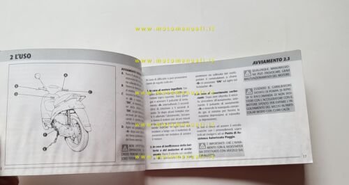 PIAGGIO LIBERTY 50 4T 2000 manuale uso manutenzione ITALIANO originale