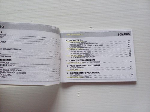 Piaggio Liberty 50 4T 2001 manuale uso manutenzione libretto originale …