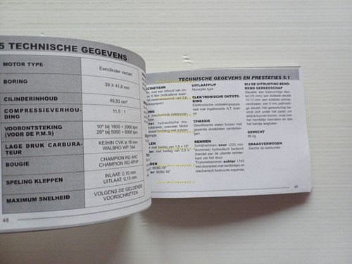 Piaggio Liberty 50 4T 2003 manuale uso manutenzione originale FRANCESE …