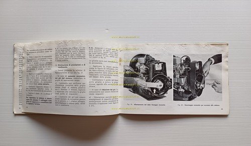 Piaggio motore Hydrojet KS 150 1974 manuale uso manutenzione + …