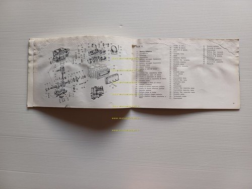 Piaggio motore Hydrojet KS 150 1974 manuale uso manutenzione + …
