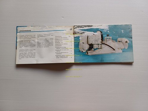 Piaggio motore Hydrojet KS 150 1974 manuale uso manutenzione + …