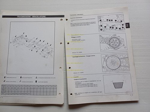 Piaggio Motori 125-180 2T 1997 manuale officina italiano originale